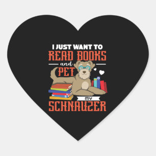 Ich habe nur Gewollt, Bücher zu lesen und meinen S Herz-Aufkleber