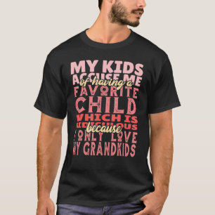 Ich habe nur Liebe meine Großkinder Oma & Opa-Zita T-Shirt