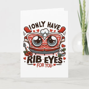 Ich habe nur Riesenaugen für Sie - Valentinstag Au Karte