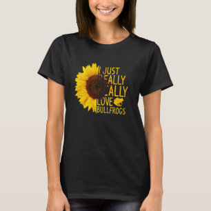 Ich habe nur wirklich Liebe Bullfrogs Frauen Männe T-Shirt
