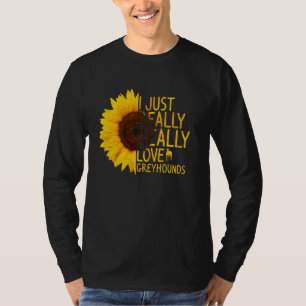 Ich habe nur wirklich Liebe Greyhounds Frauen Männ T-Shirt