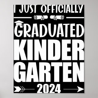 Ich habe offiziell den Kindergartenabschluss Cl  Poster