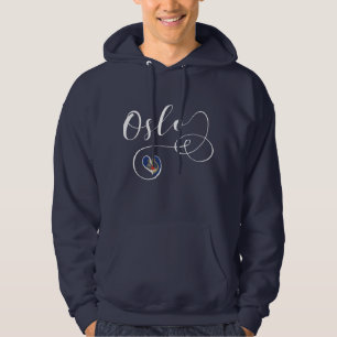 Ich habe Oslo, Norwegen Hoodie