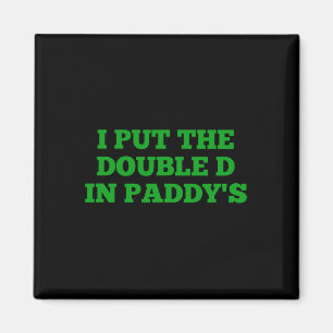 Ich habe Paddys lustige irische Patricks mit der d Magnet