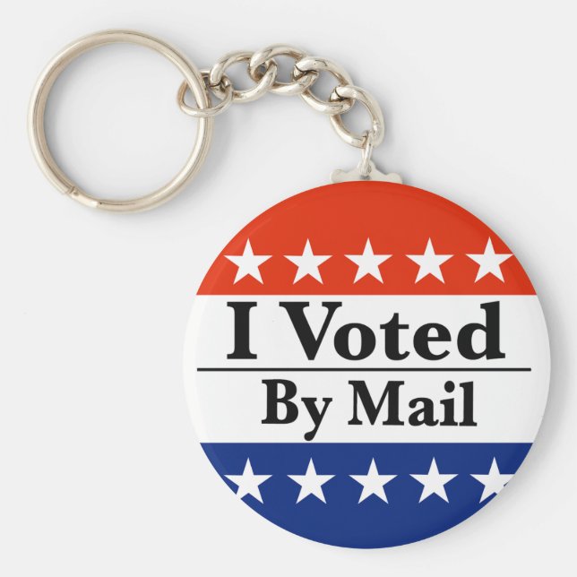 Ich habe per Post abgestimmt Schlüsselanhänger (Vorne)