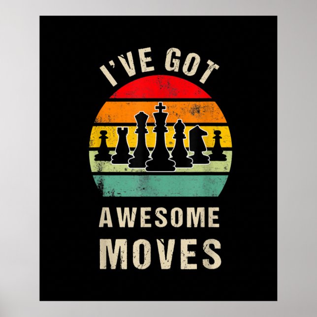 Ich habe Phantastischen Schachspieler Got Poster (Vorne)