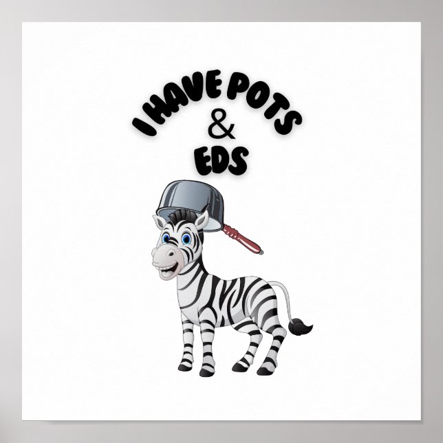 ICH HABE POTS & EDS POSTER (Vorne)