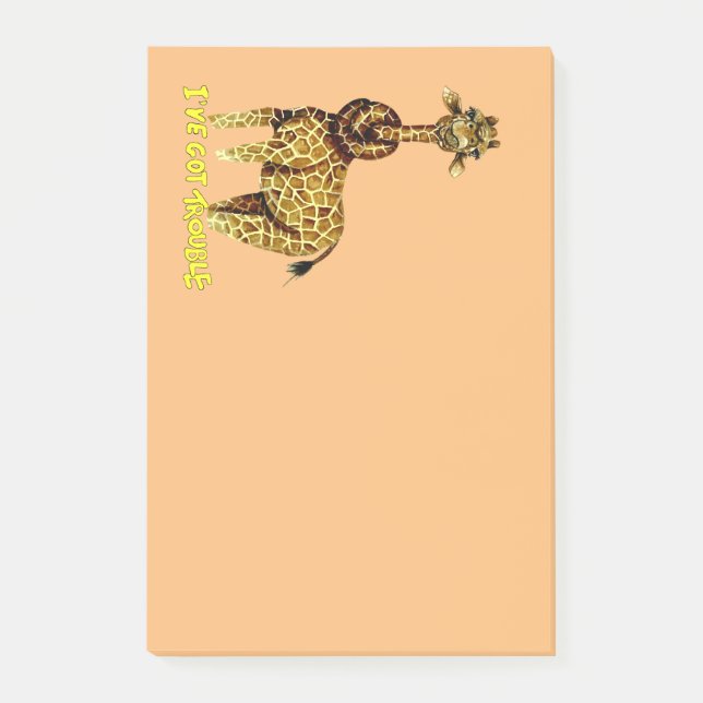 Ich habe Probleme got Post-it Klebezettel (Vorderseite)