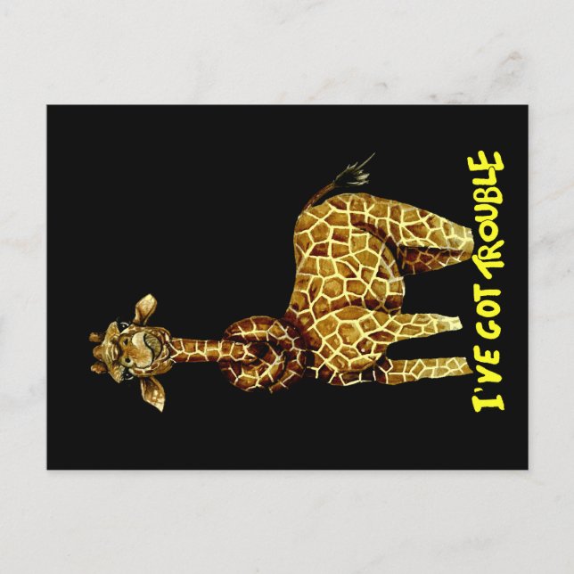 Ich habe Probleme got Postkarte (Vorderseite)