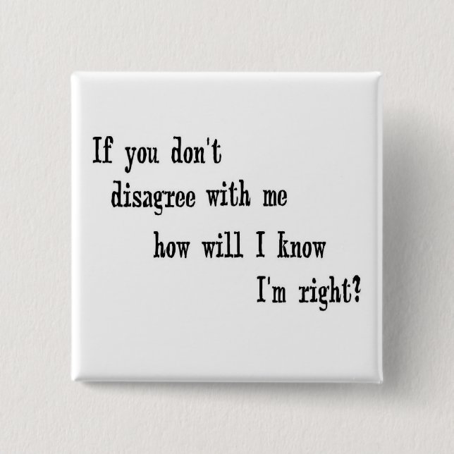 Ich habe recht! button (Vorderseite)