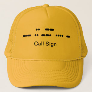 Ich habe recht! Morse Code Cap oder Hat Truckerkappe