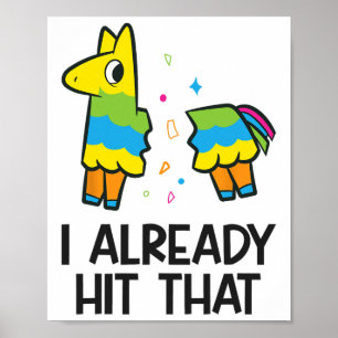 Ich habe schon getroffen, dass mexikanische Fiesta Poster