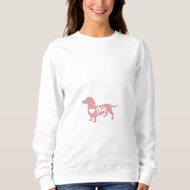 Ich habe so viel Liebe Sweatshirt (Vorderseite)