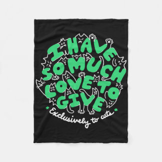 Ich habe so viel Liebe, um mir nur die Sonne zu ge Fleecedecke