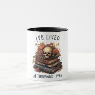 Ich habe tausend Leben gelebt, Buchliebhaber Tasse