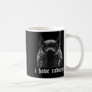 Ich habe Tollwut Fledermaus Vintage Süße Fledermau Kaffeetasse