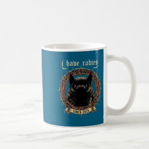 Ich habe Tollwut Gothic Fledermaus Dark Humor T-Sh Kaffeetasse