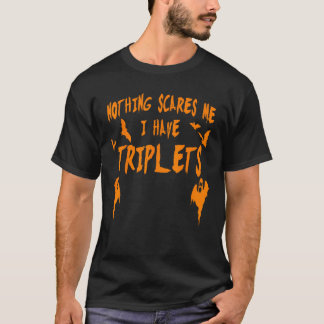 Ich habe Triplets lustige Halloween-Triole-Eltern T-Shirt