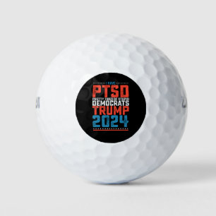 Ich habe Trump 2024 Hübsch satt. Golfball