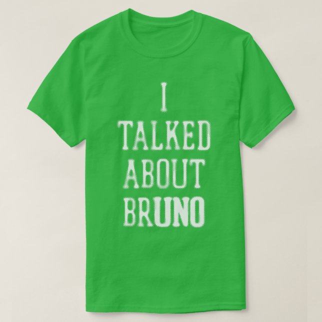 Ich habe über Typografie gesprochen T-Shirt (Design vorne)