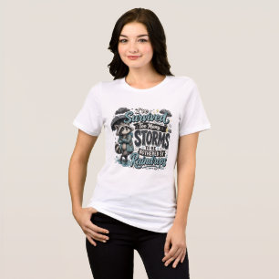 Ich habe überlebt Tri-Blend shirt