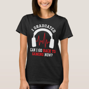 Ich habe Uni School Abschluss Mens Gaming T-Shirt