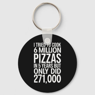 Ich habe versucht, 6 Millionen Pizzen in 5 Jahren Schlüsselanhänger