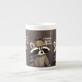 Ich habe Vertrauensprobleme Waschbär Tasse | Lusti