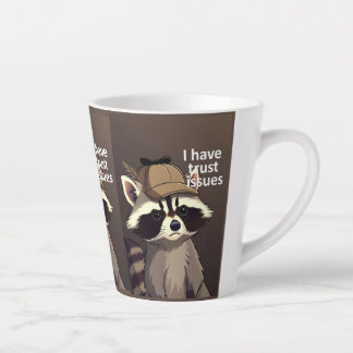 Ich habe Vertrauensprobleme Waschbär Tasse | Lusti