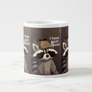Ich habe Vertrauensprobleme Waschbär Tasse | Lusti