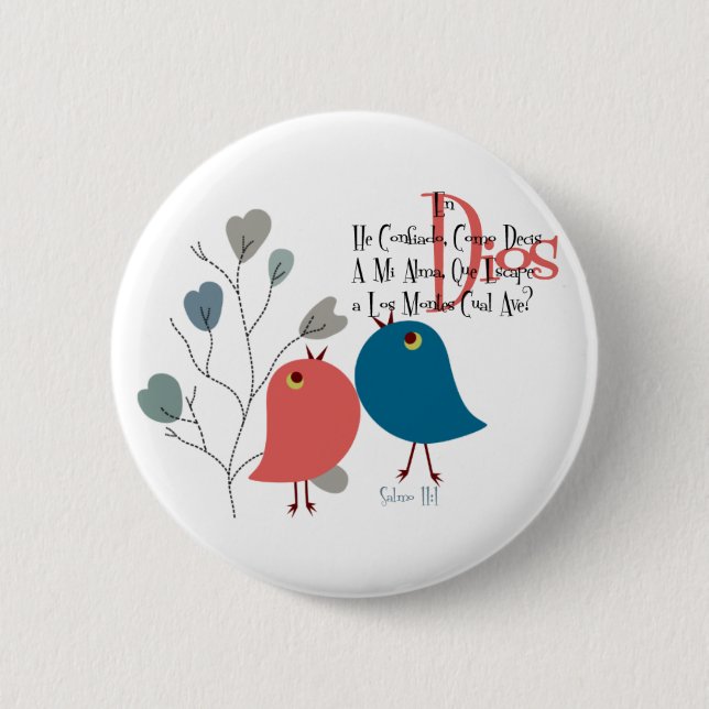 Ich habe vertraut…. button (Vorderseite)