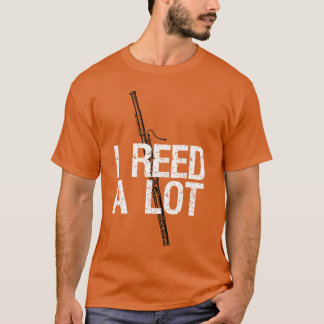 Ich habe viel lustiger Fagottspieler Rohr Pun Gesc T-Shirt