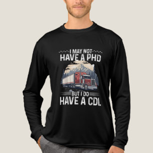 Ich habe vielleicht keine PHD, aber ich habe eine Tri-Blend Shirt