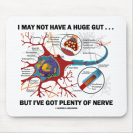 Ich habe vielleicht keinen großen Darm, aber ich h Mousepad