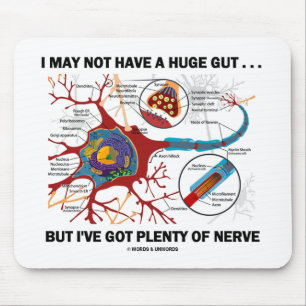 Ich habe vielleicht keinen großen Darm, aber ich h Mousepad