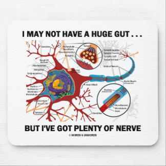 Ich habe vielleicht keinen großen Darm, aber ich h Mousepad
