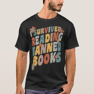 Ich habe Vintages Buch über das Lesen verbotener B T-Shirt