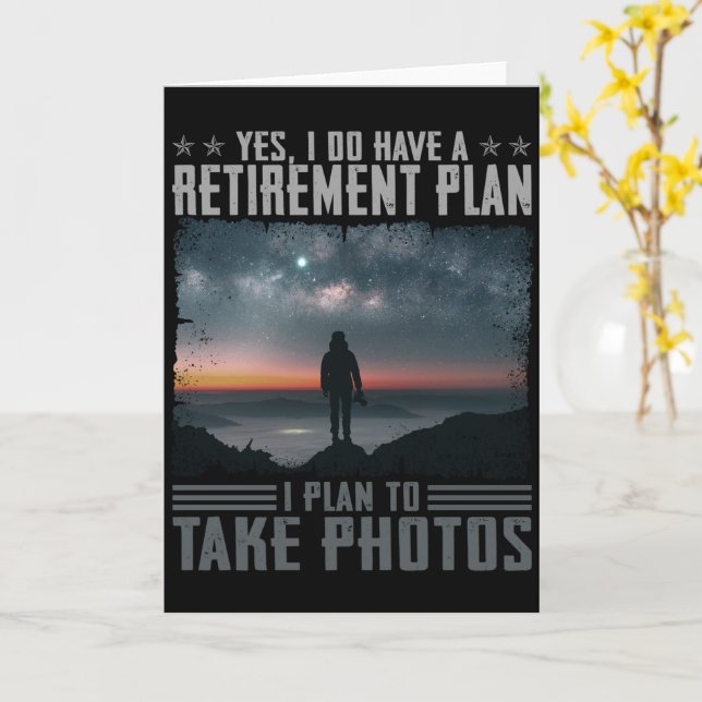 Ich habe vor, Fotos für Fotografen zu machen Karte