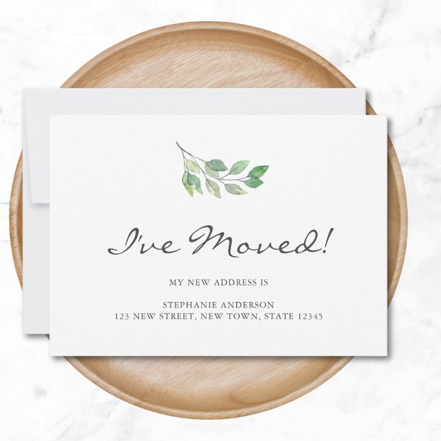 Ich habe Wasserfarben-Blätter verschoben Ankündigung (Von Creator hochgeladen)