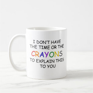 Ich habe weder die Zeit noch die Laken, um die Kaffeetasse