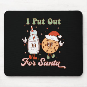 Ich habe Weihnachten für Weihnachtsmilch und Weihn Mousepad