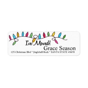 Ich habe Weihnachtsbaumleuchten verschoben