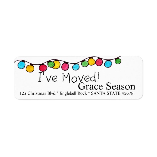 Ich habe Weihnachtsbaumleuchten verschoben (Vorne)