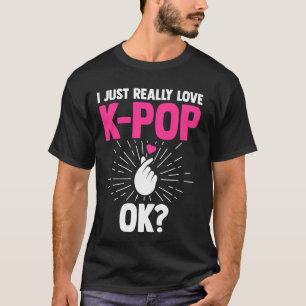 Ich habe wirklich Liebe k-Pop aus Südkorea T-Shirt