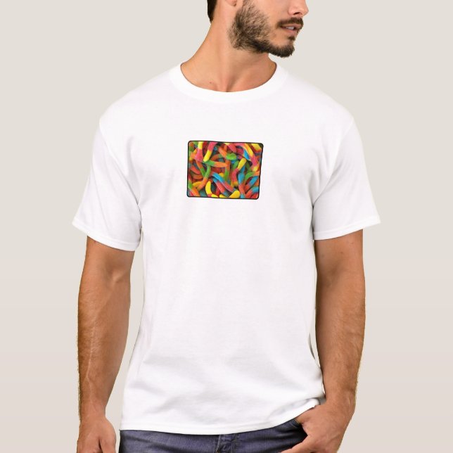 Ich habe Würmer T-Shirt (Vorderseite)