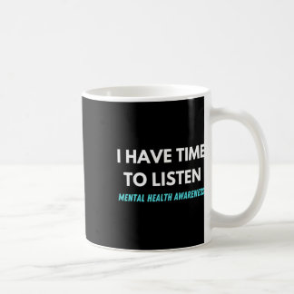 Ich habe Zeit, das Bewusstsein für Suizidpräventio Kaffeetasse