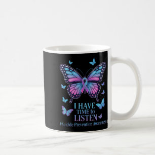 Ich habe Zeit, dem Bewusstsein für Selbstmord zuzu Kaffeetasse