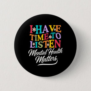 Ich habe Zeit, mir das Bewusstsein für psychische  Button