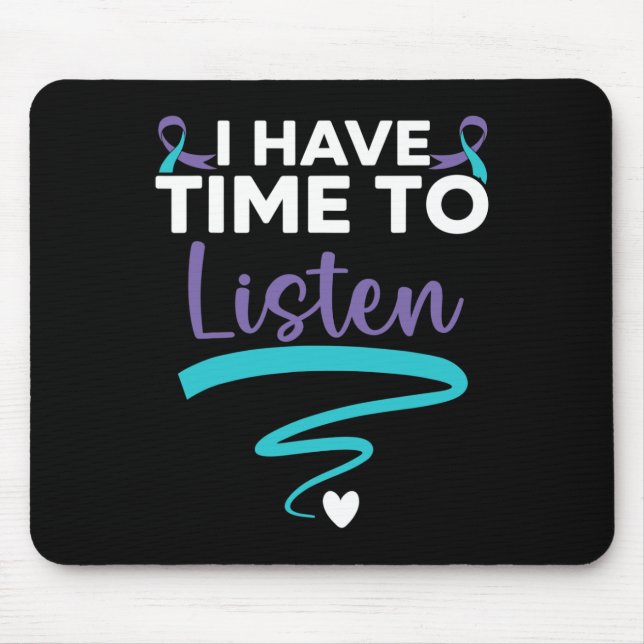 Ich habe Zeit mir deine Lebensfragen anzuhören, di Mousepad (Vorne)