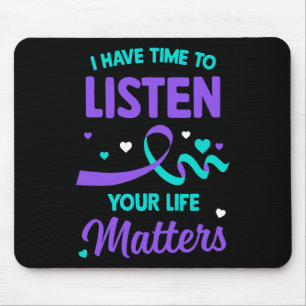 Ich habe Zeit, mir die psychische Gesundheit von S Mousepad